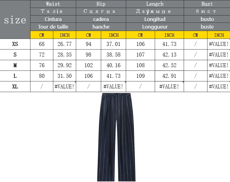 Damen Blau Gestreiftes Cropped-Blazer-Hosen-Set Damen Stehkragen Kurzarm-Jacke Gerade Hose Sommer Mode Damenanzug – Detail 2