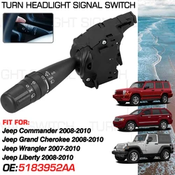 For Jeep Commander Jeep Grand Cherokee WK Jeep Liberty 2008-2010 Jeep Wrangler 2007-2010 Turn Signal Headlight Switch 5183952AA