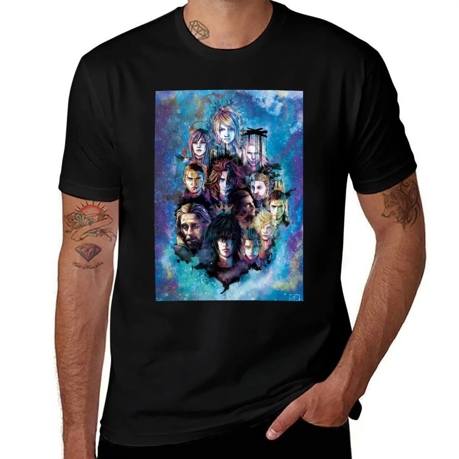 

FFXV 1st Anniversary T-Shirt High Elasticity Sports T-Shirt