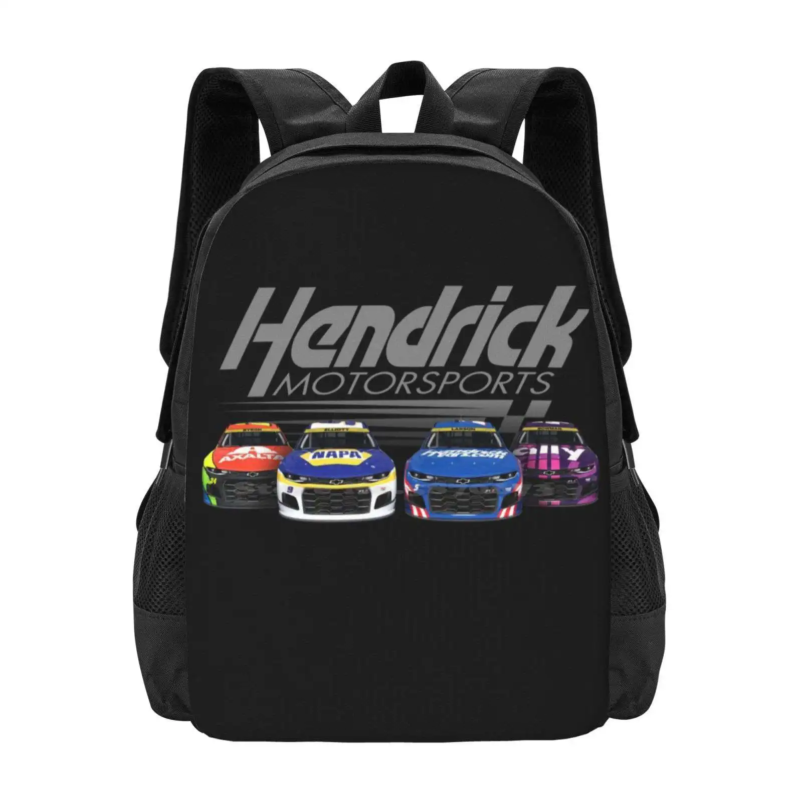 

Hendrick Motorsports 2021 Playoffs Edition / Pattern Design Bag Student'S Backpack Chase Elliott Kyle Larson Alex Bowman