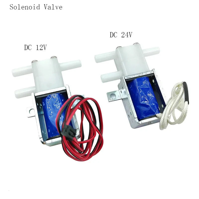 

12V24V 2-позиционный 3-ходовой N/C N/O мини-электрический электромагнитный клапан микро-клапан управления потоком воздуха и воды DIY диспенсер чай кофемашина