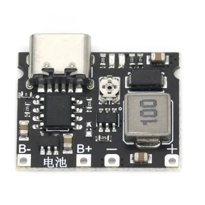 3.7V To 9V 5V 2A DC-DC Step Up Boost Module 18650 Lithium Battery Charging Discharging Board Type-C DC Booster Converter Module