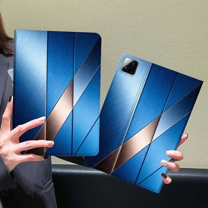 Metallic style pattern Tablet Case For Xiaomi Redmi Mi Pad 5 6 6s 7 SE Pro Max Ultra 12.4 12.5 14 inch