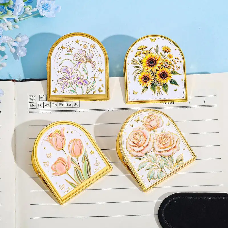 1Pcs Vintage Chinese Style Page Holder Decorative Paper Clip Metal Book Clip Bookmark For Books Reading Accessories