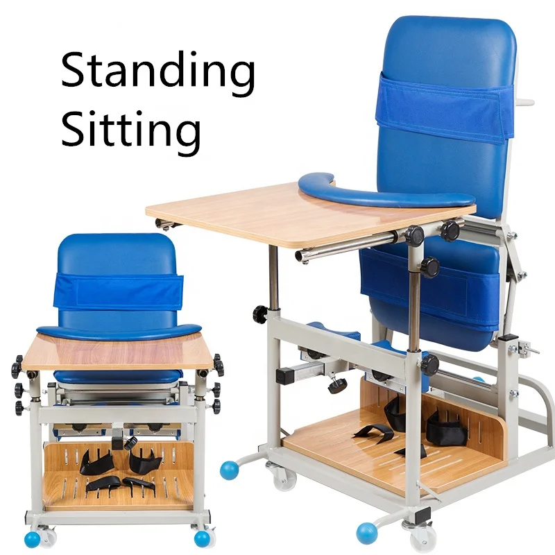 

Standing frame for cerebral palsy children, disabled, hemiplegic lower limb training machine