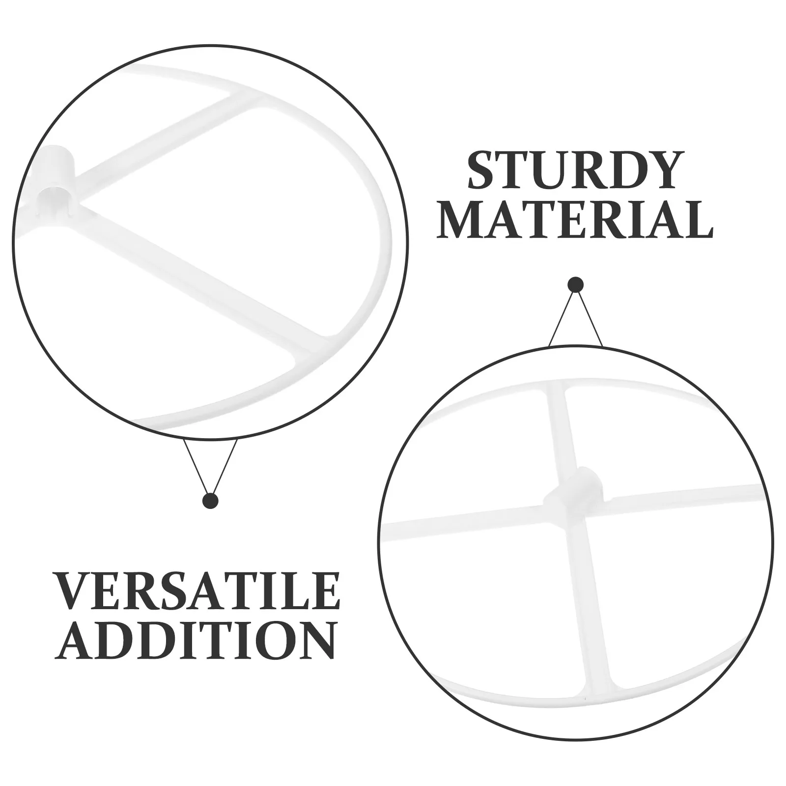 Baby Bed Net Frame Universal Crib Canopy Holder Easy Install Stable Support Rack Nursery Accessories Crib Canopy Holder