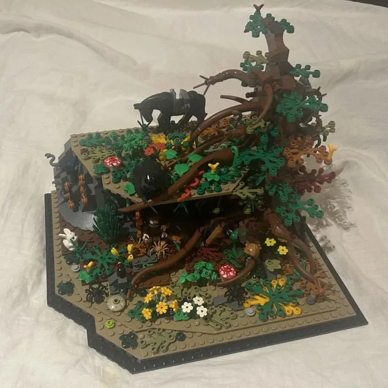 Popular Movie Model Moc Building Bricks Modular Forest Expand Model Technology Blocks Christmas DIY Construction Toy Gifts