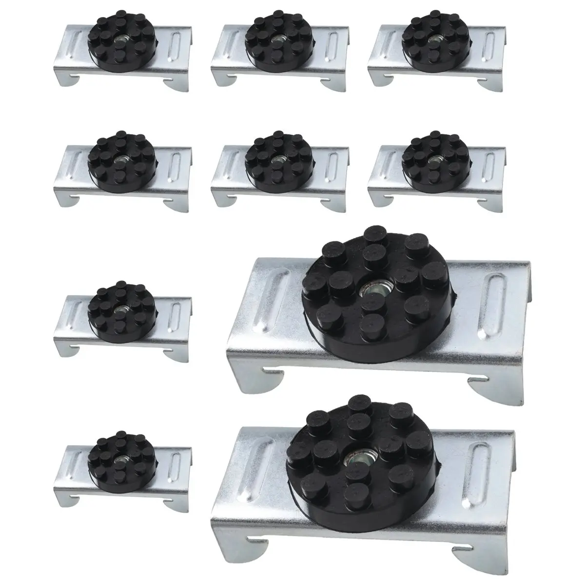 ABME New 10 Pack Soundproofing Mounting Clip Sound Isolation Clips for Recording Studio Acoustical Equipment for Wall Ceiling