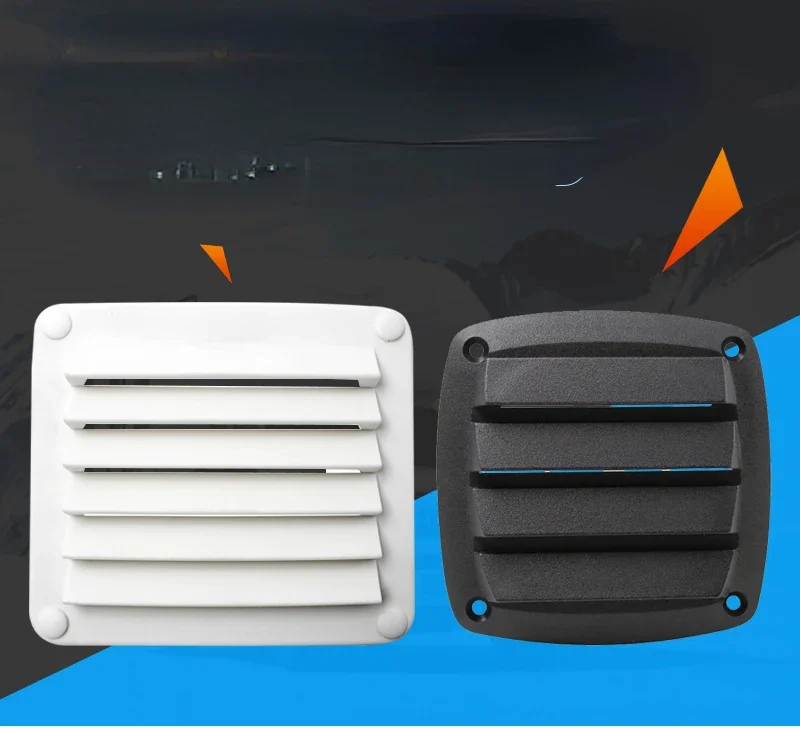 

For Marine vents, exhaust vents exterior wall air inlets plastic heat dissipation conductivity breathable shuttersRV accessories