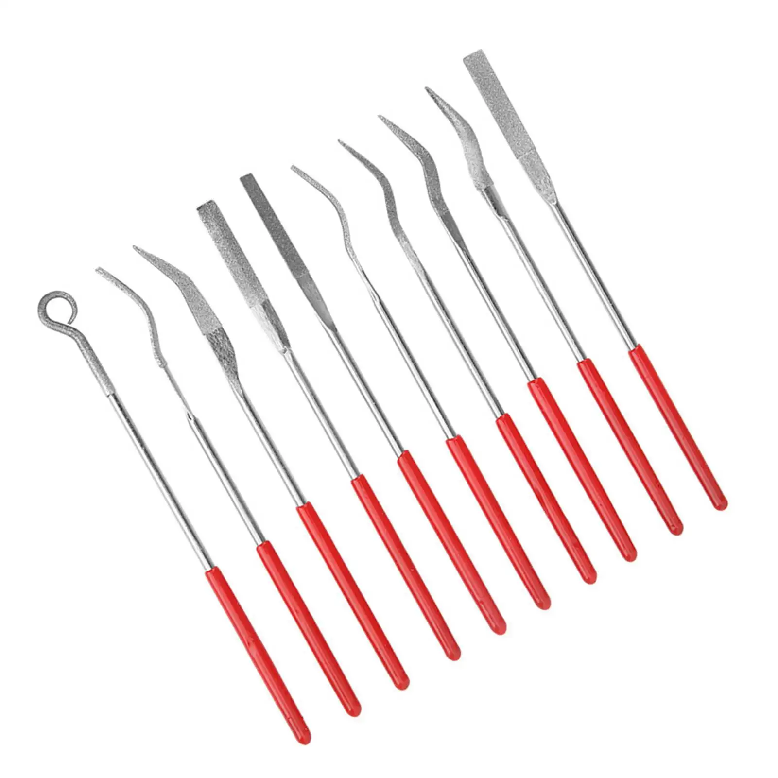 Diamond File Set Common Abrasive Special-Shaped Grinding Multi-Function Manual Tools  File Set Manual Processing File