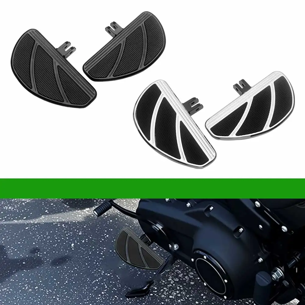 Motorcycle Front Rider Floorboards For Harley Softail Breakout 117 Fat Bob FXFBS Low Rider Sportster S RH1250S 2018-24 Footrest