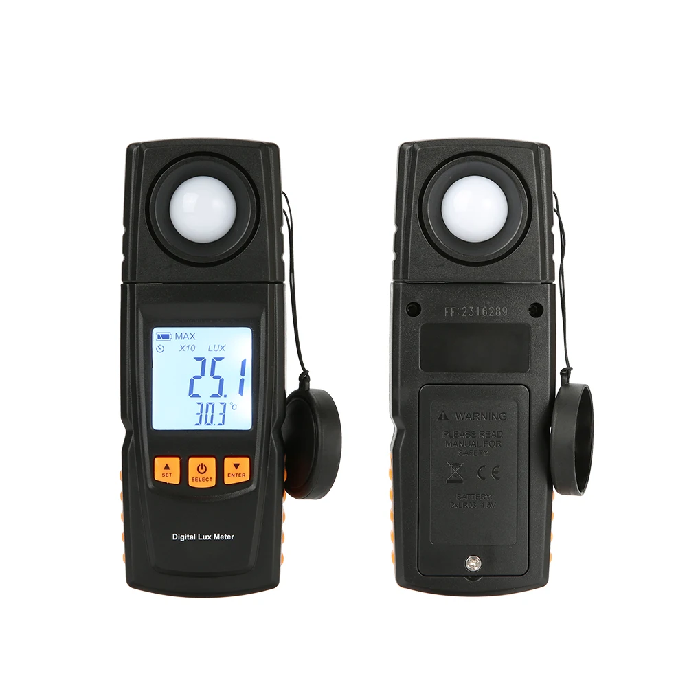 Gm1010/Gm1020 Digital Illuminance Meter Ambient Brightness Detection Luminaire Luminaire Level Test