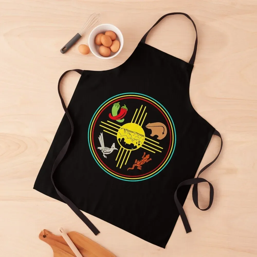 

New Mexico Apron kitchen clothes for men barber men Apron