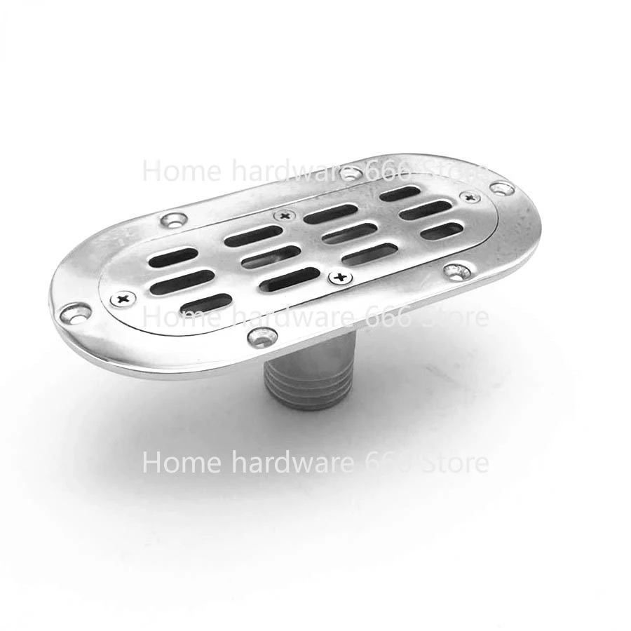 

Floor drain, marine drain, stainless steel sewer, yacht floor drain, oval floor drain