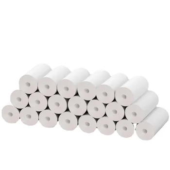 미니 포켓 포토 프린터 금전 등록기 인쇄 용지, 방수 인쇄 영수증 용지, 카메라 열화상 용지, 10 롤