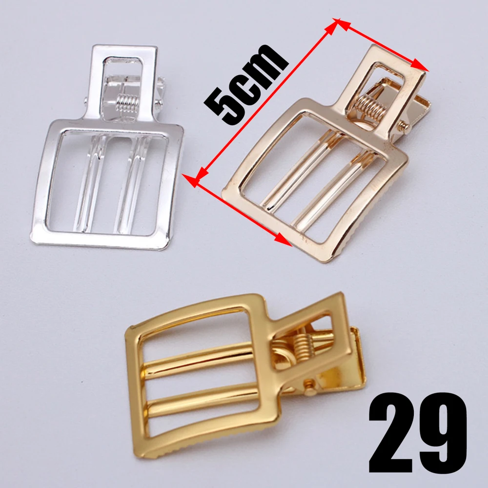REGELIN 10pcs KC/Gold/Silver Copper Hair Jewelry Settings Blank Base DIY Hair Clip Hairpins Barrette Retro Hair Wear Accessories