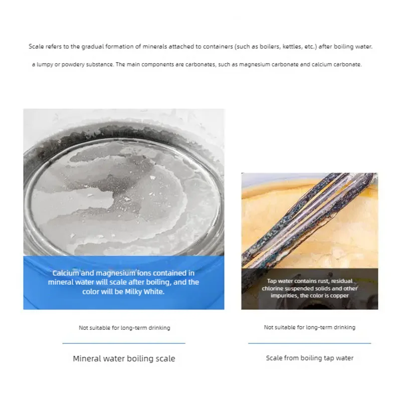 1 bottiglia scala inibitore cartuccia prefiltro per dispositivo di inibitore della scala del filtro dell'acqua sostituzione del filtro dell'acqua inibitore della scala