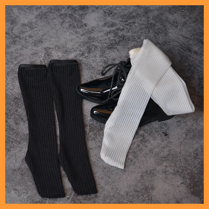 【Only Clothes】1/3 1/4 Scale Striped Mesh Stockings Sexy Gentleman Socks for ID75 Normal/Strong Uncle Big Dolls