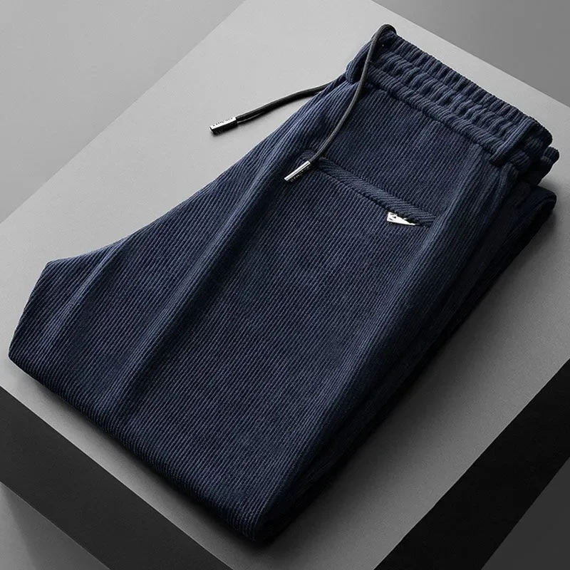 남성용 코듀로이 소재, 신축성 있는 허리 밴드, 캐주얼 - Corduroy Pant Warm 리뷰 및 가격