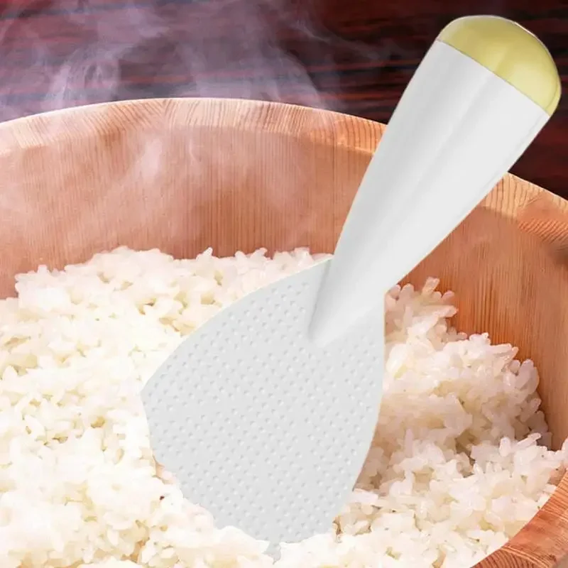 

Rice Spoon Home Kitchen Non Stick and Standing Plastic Rice Spoon Paddles-Perfect for Cooking Every Time Kitchen Items