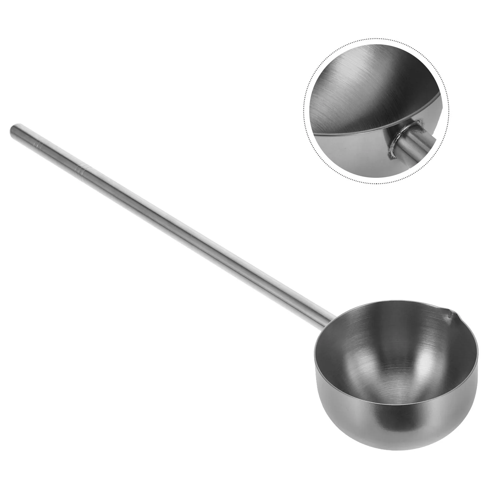

Soup Ladle Stainless Steel Deep Large Multipurpose Water Scoop For Kitchen Cooking Oil Heating Ladle