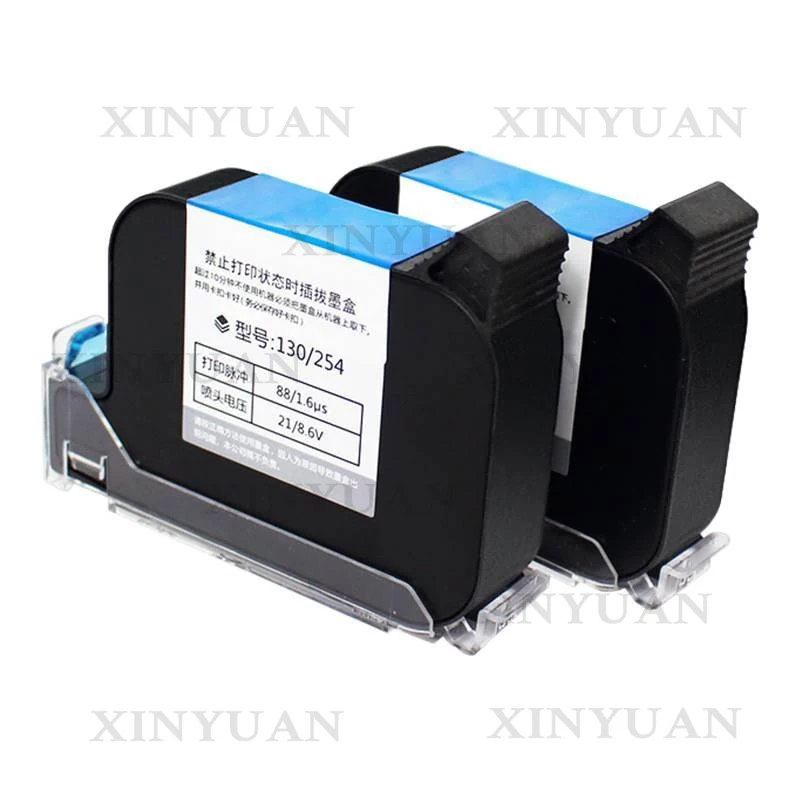 42ml Waterproof Ink Cartridge 12.7/25.4mm Multi-Color Durable Replacement for Handheld Inkjet Printers