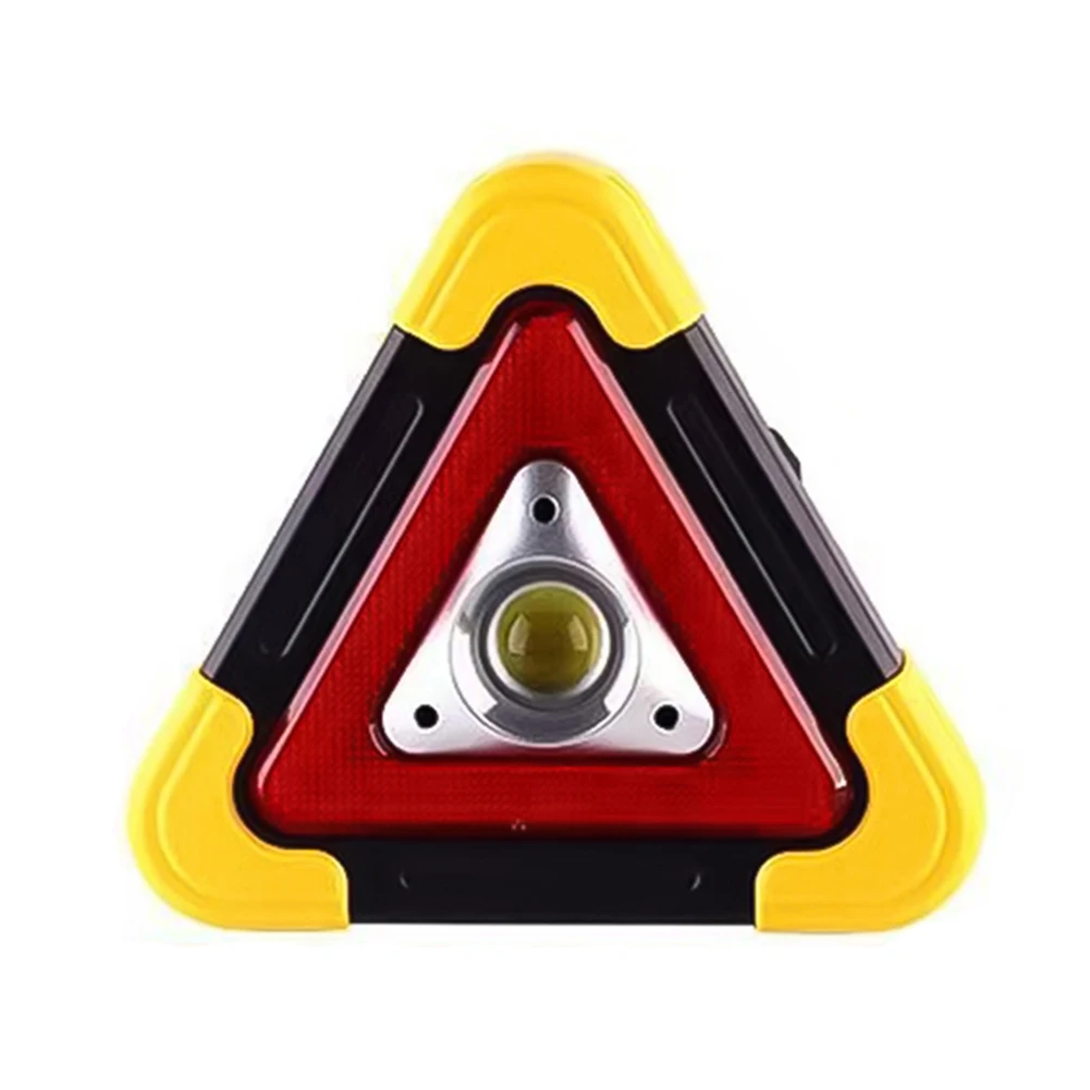 17*18*4cm Car Stop Sign Four Mode LED Light Safety Sign Adjustable Safety Sign Breakdown Safety Device ABS And Aluminum Alloy