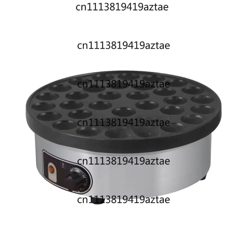 Electric Round Hole Muffin Crepe Machine Non-stick Coating Stainless Steel Motor Mini Pancake Machine