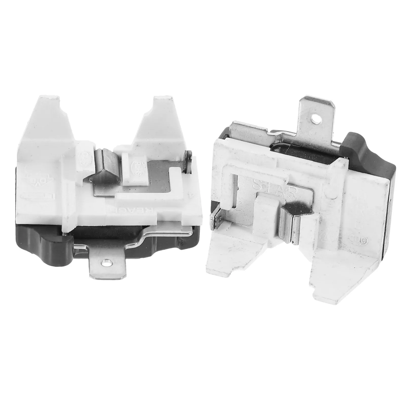 2Pcs Refrigerator Overload Protector ABS Aluminum Compressor Starter Protector Replacement for Fridge Mini Fridge Beverage