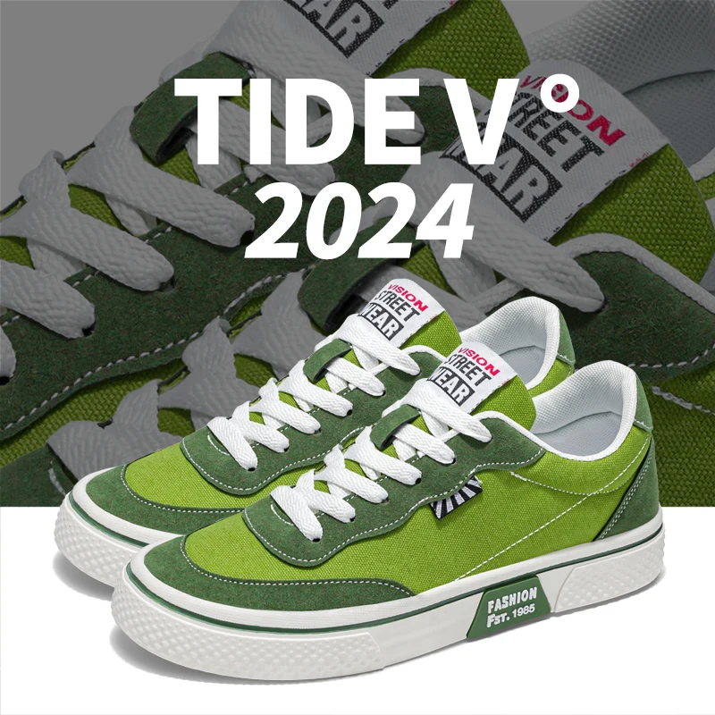 2025 طراز جديد، عصري، متعدد الاستخدامات، حذاء قماش، مسامي، مقاوم للاهتراء، مريح، طراز فني #5