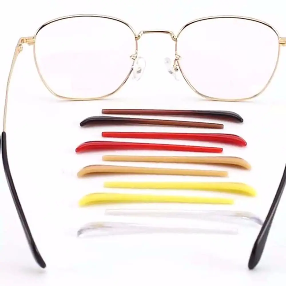 

Holder 1 Pair Glasses Accessories Legs Sleeve Anti-Slip Anti-Lost Glasses Leg Glasses Cover Ear Hook Anti-slip Cover