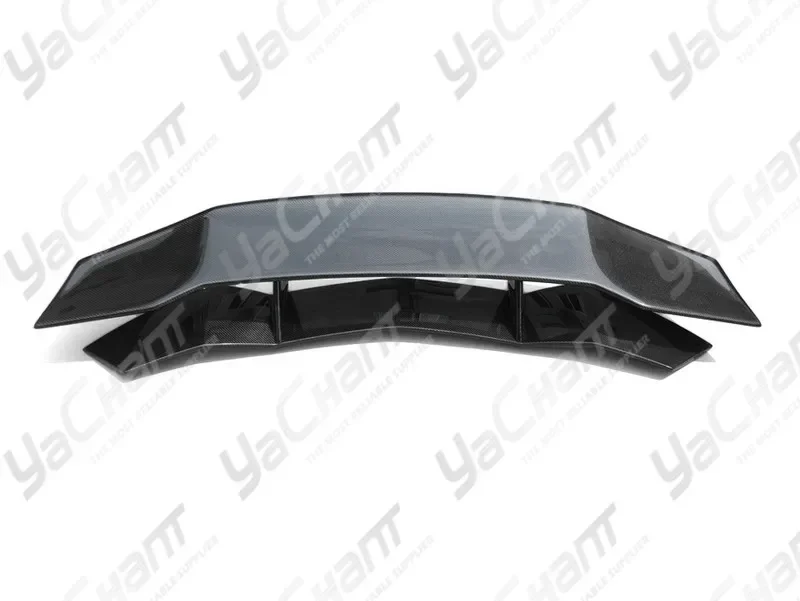 Dry Carbon Fiber Rear Spoiler Fit For 2011-2017 Aventador All Models DC Molto Veloce Base Package Style Rear Wing with Deck Lid