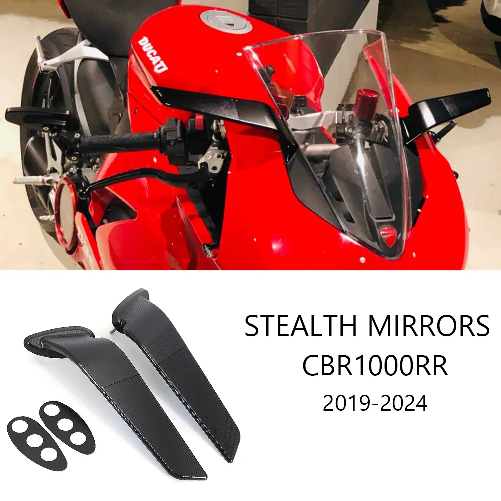 

for HONDA CBR1000RR 2019-2024 Stealth Mirrors CBR1000RR Accessories Rearview Mirror CBR 1000 RR Stealth Mirrors