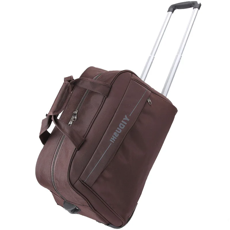 Borsa Trolley da viaggio valigia da uomo borsa da viaggio impermeabile di moda borsa da viaggio di grande capacità con ruote valigia da donna