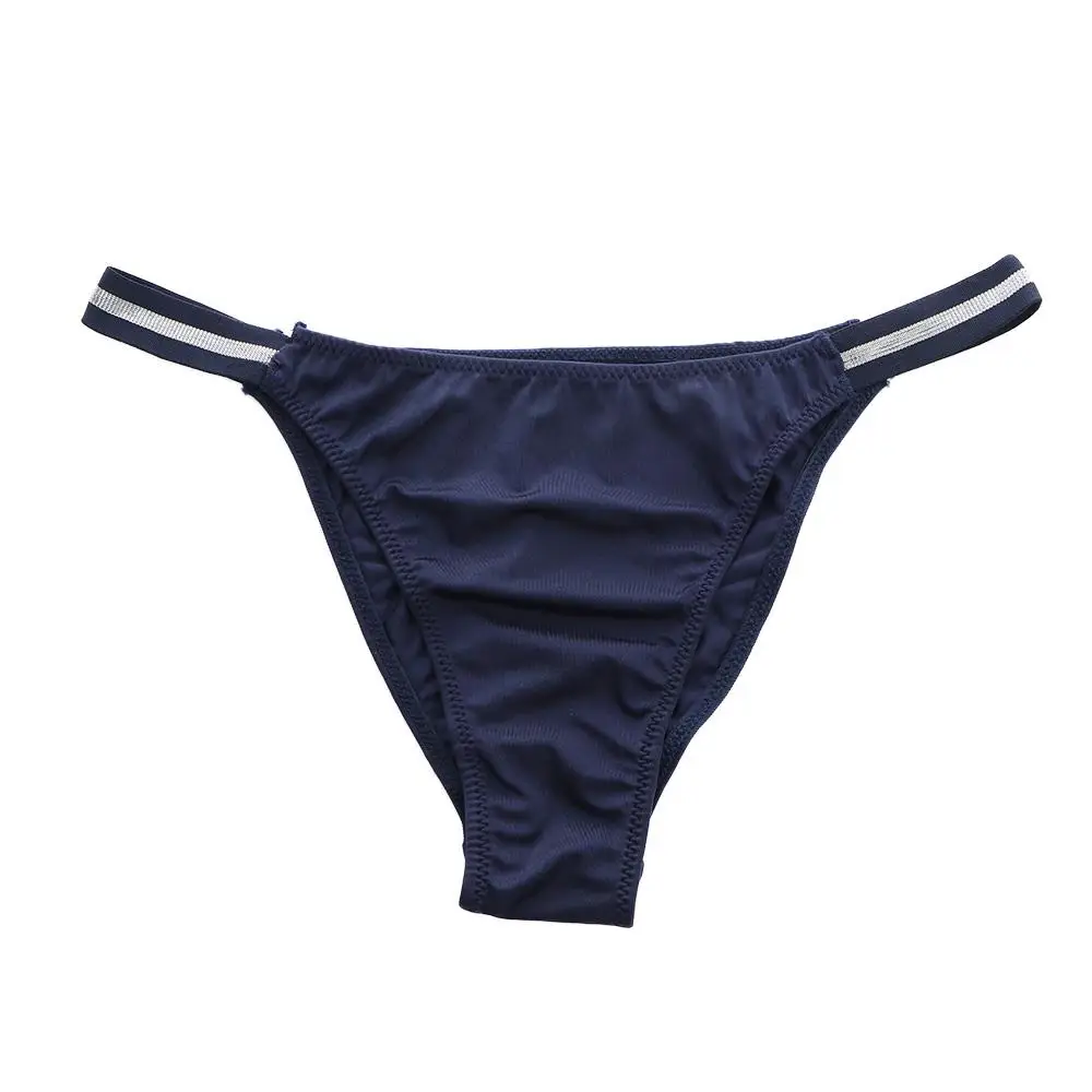 ملابس داخلية نسائية مريحة بدون خياطة من الحرير الجليدي بيكيني مغري مثير على شكل حرف T من الخلف من الحرير الجليدي سراويل نسائية جي سترينج #3
