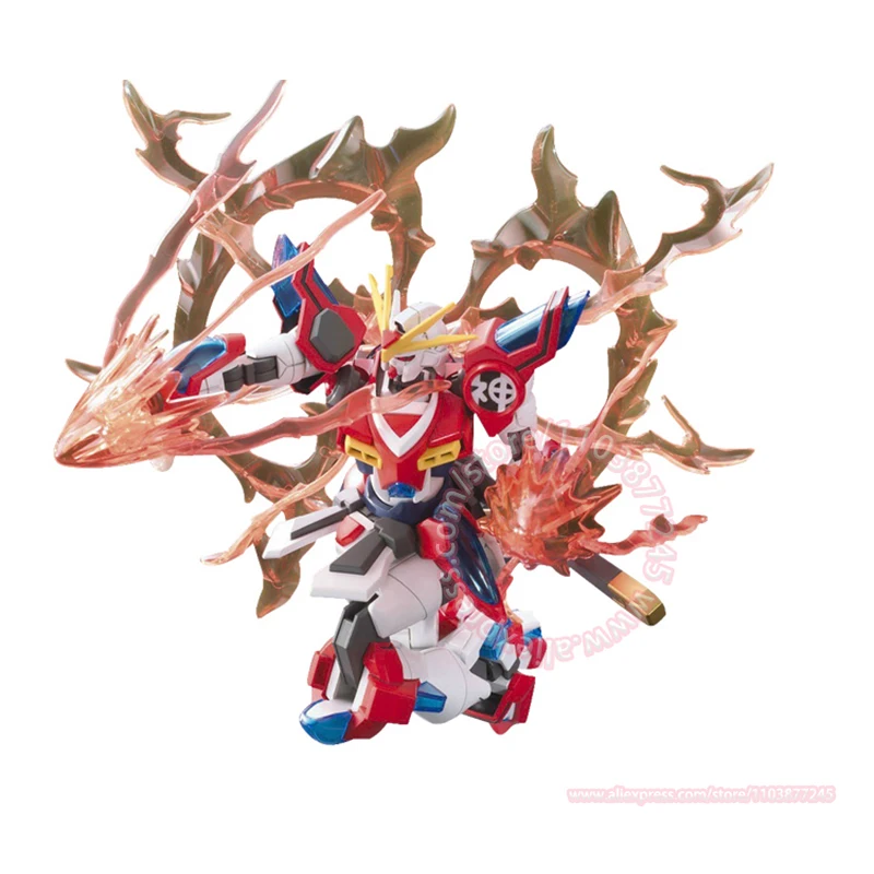 BANDAI HGBF 1/144 KAMIKI BURNING GUNDAM MOBILE SUIT Assembled Model Children's Toys Anime Peripheral Trendy Figures Ornaments