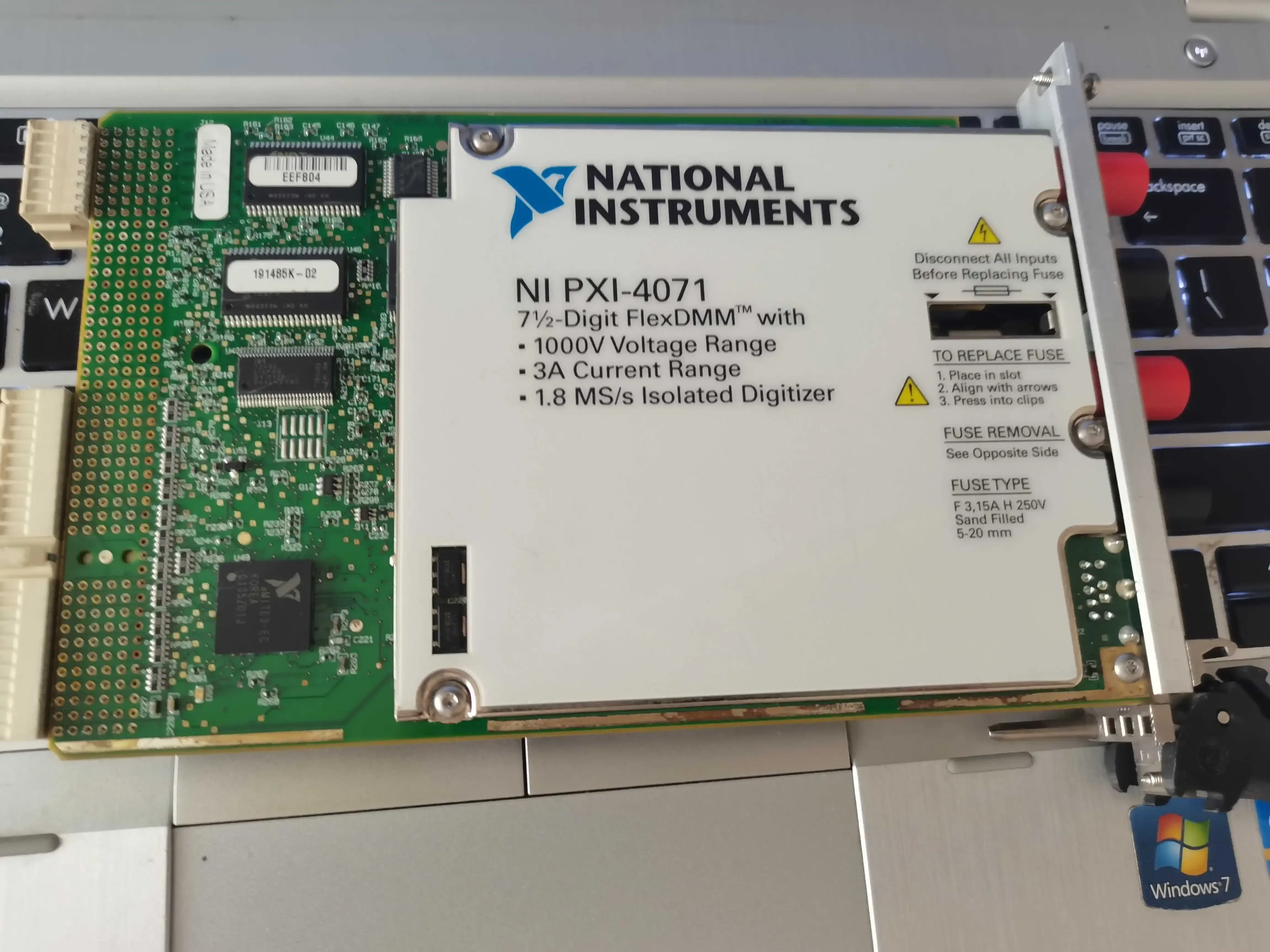 

2025 NI PXI-4071 7-значная карта полумультиметра