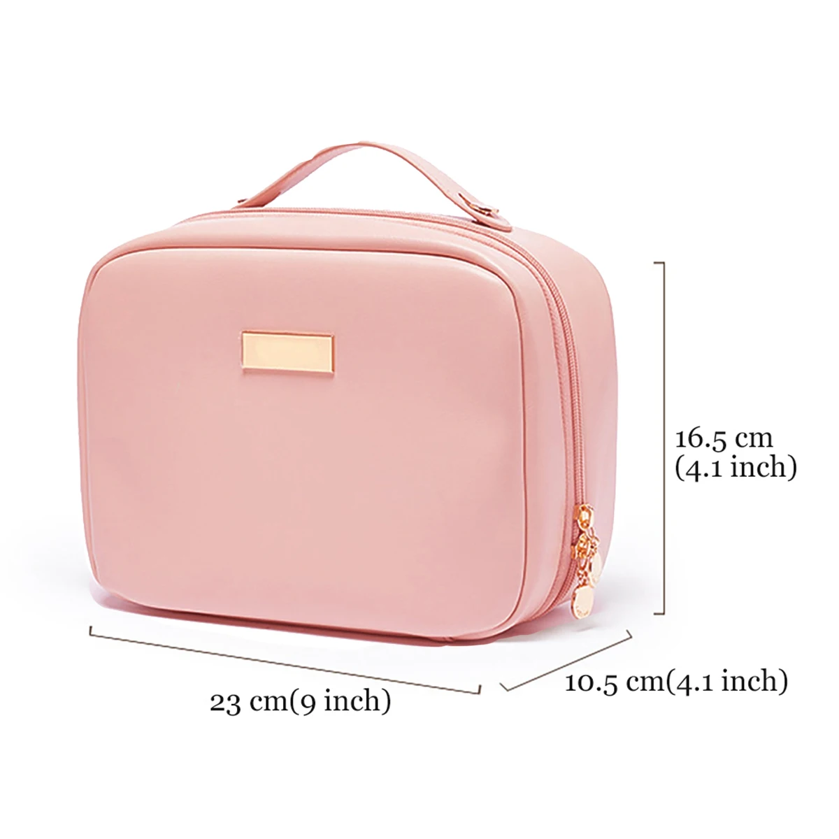 Large Capacity Waterproof Makeup Bag, Portable Comestic Storage Bag, Toiletry Wash Organizer & Purse For Travel