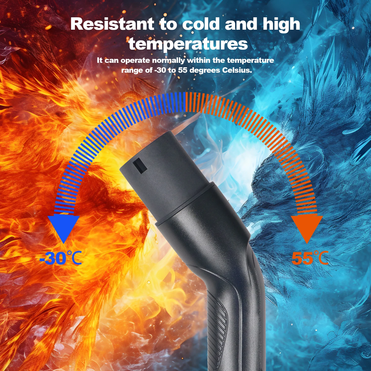 Kolanky Type2 EVS Мужской разъем для зарядного устройства для электромобилей Подключение к зарядной станции EV 1/3 фазы 16/32A IEC 62196-2 Разъем для зарядного устройства для электромобилей 22 кВт Макс.