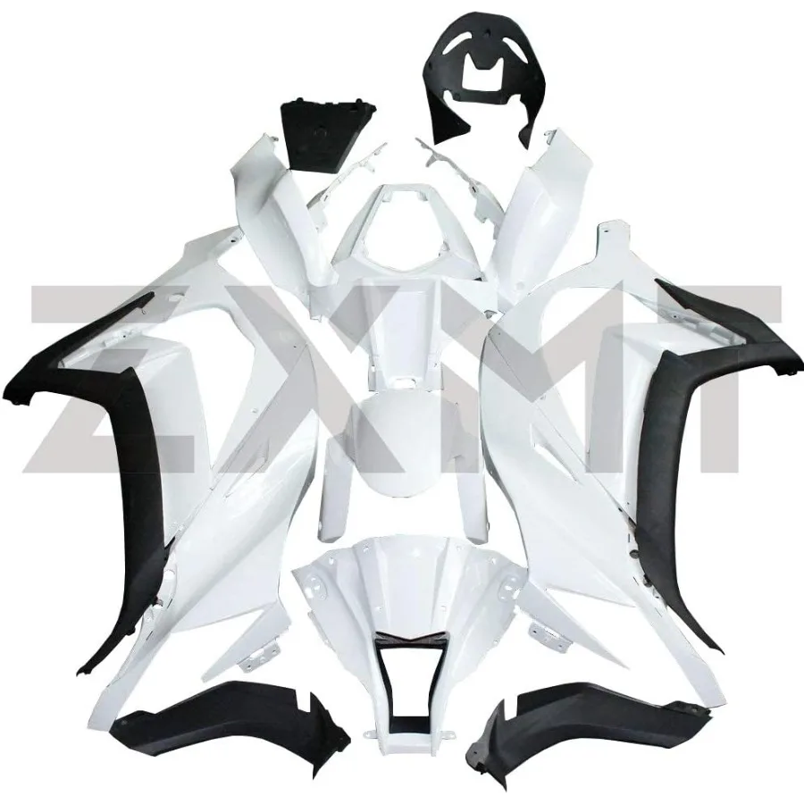 

Unpainted Motorcycle Fairing Kit for KAWASAKI NINJA ZX10R ZX10R 2011 2012 2013 with 19 Pieces HighPerformance Aerodynamic Desig