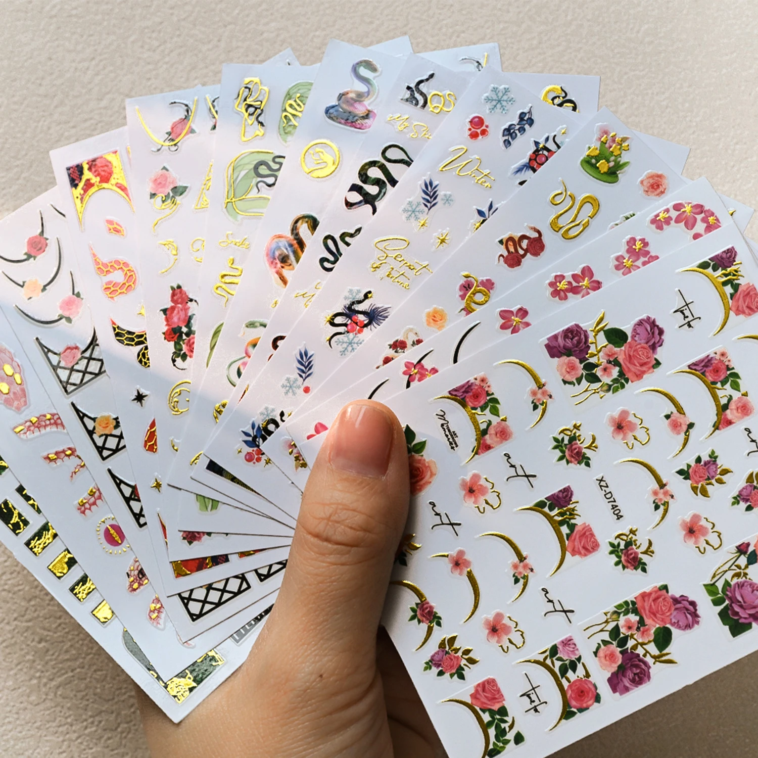 12Pcs Vintage Floral Snake Nai - Art & Craft Paper For Kids review and price