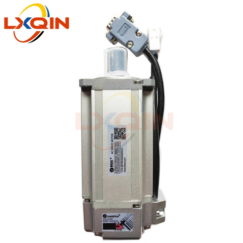 LXQIN printer motor Leadshine servo motor 200w 3000RPM for inkjet /solvent motor ACM604V60-01-2500 60VDC encoder 2500 line