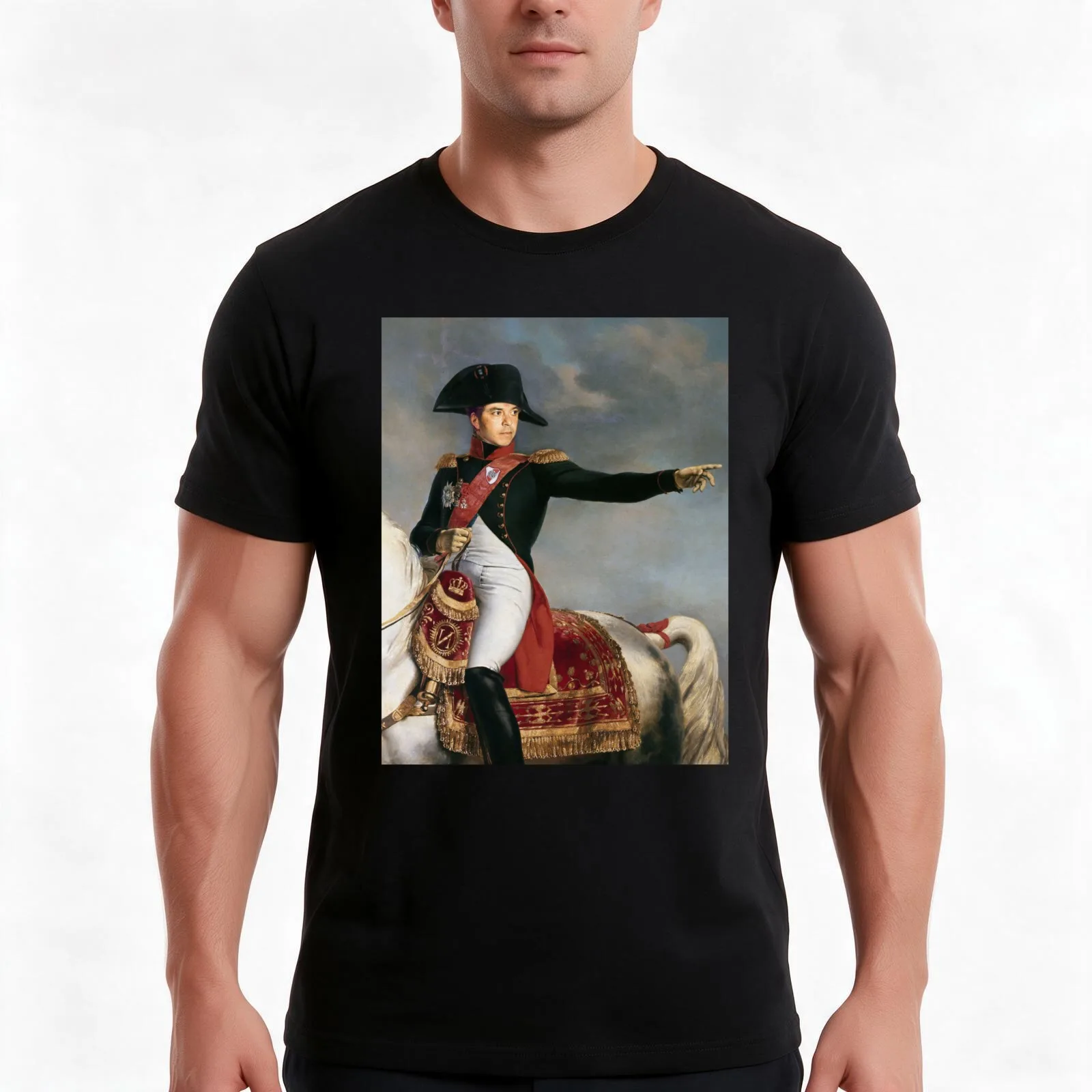 Napoleón Gallardo - River Plate Idol T-Shirt Summer Casual Cotton Tee Oversized Streetwear Tops Vintage Graphic Print
