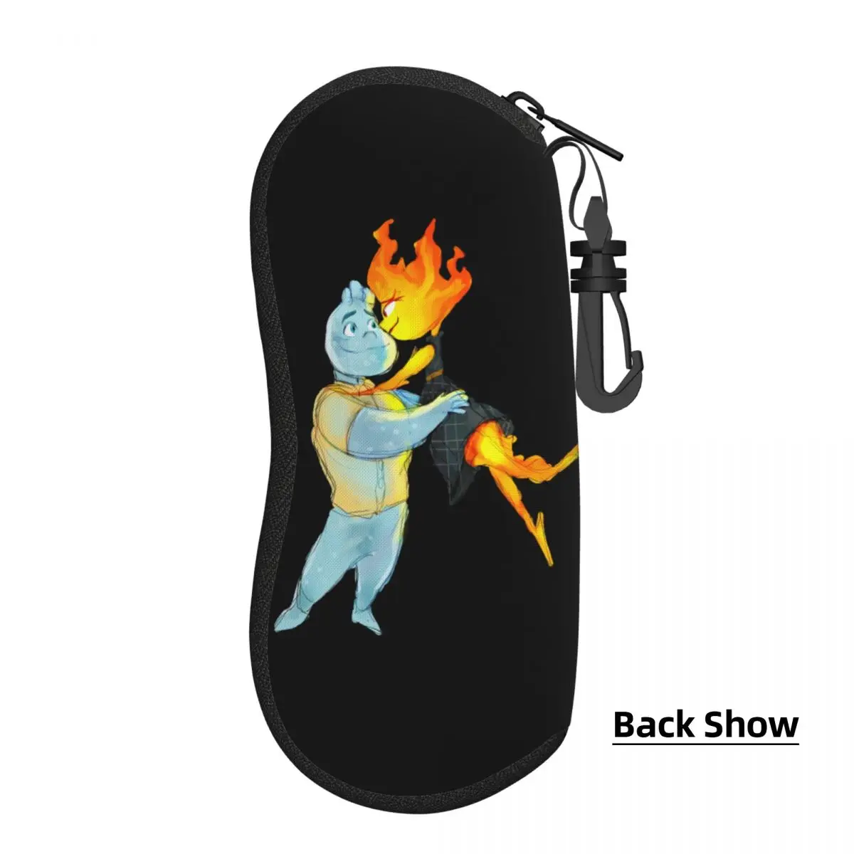 Custom Elemental Cartoon Shell Eyeglasses Protector Cases Cute Sunglass Case Ember Cinder Lumen Glasses Pouch