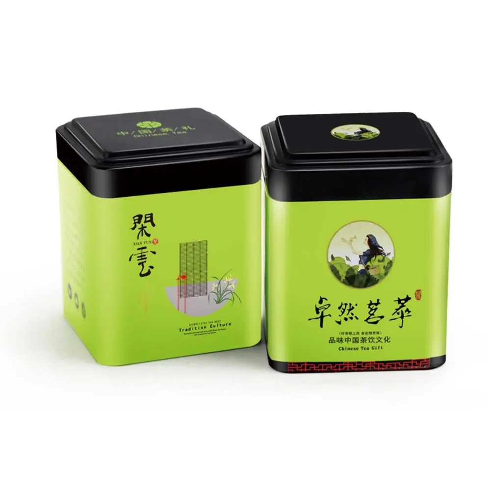 style High Quality Kitchen Storage Sealed Canister For Sugar Solid Decoration Coffee Jar Tea Box Airtight Container Tea Caddies