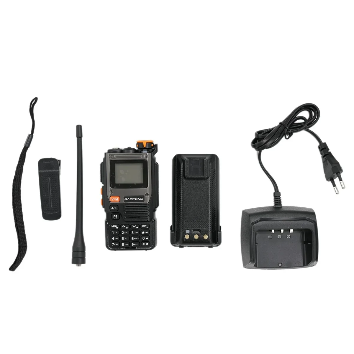 BAOFENG K61 Two Way Radio Multi-Band Frequency Copy USB C Port Airband NOAA Weather Receive Outdoor HAM Wireless Communication