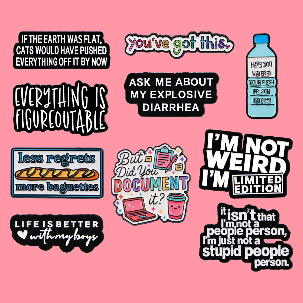 لقد حصلت على هذه القبعات المينا الصنوبر زجاجة الرغيف الفرنسي بروش شارة بدبوس معدني على ظهره الملابس والاكسسوارات خاتم هدايا مجوهرات أنيقة