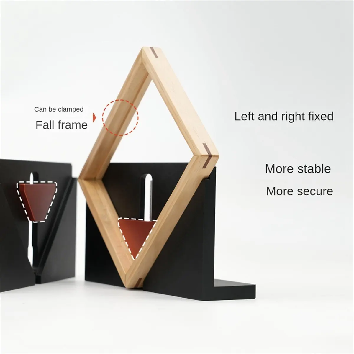 Right Angle Spline Fixture Router Table Wood Frame Tenoning Slotting Safety Feeding Clamp Framework Making Auxiliary [lMr A83]