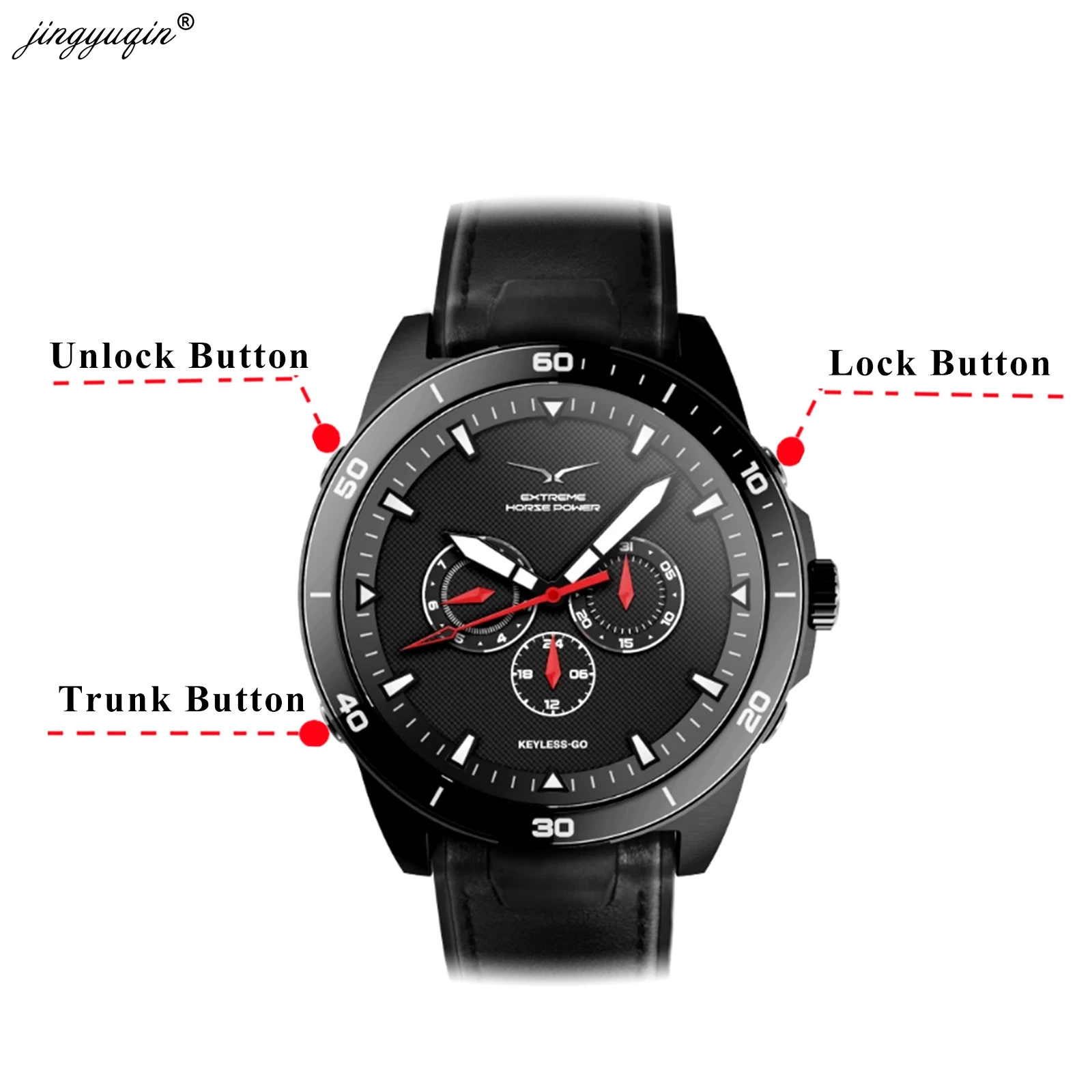 jingyuqin Xhorse SW-007 Newest Universal Remote Controller Smart Watch Car Key Proximity Function Keyless Go for VVDI Key Tool