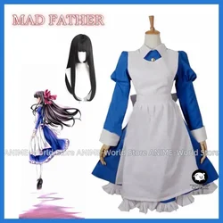 Anime Mad Father Aya Drevis Dress Cosplay Costume Halloween Uniform Outfit Custom Size